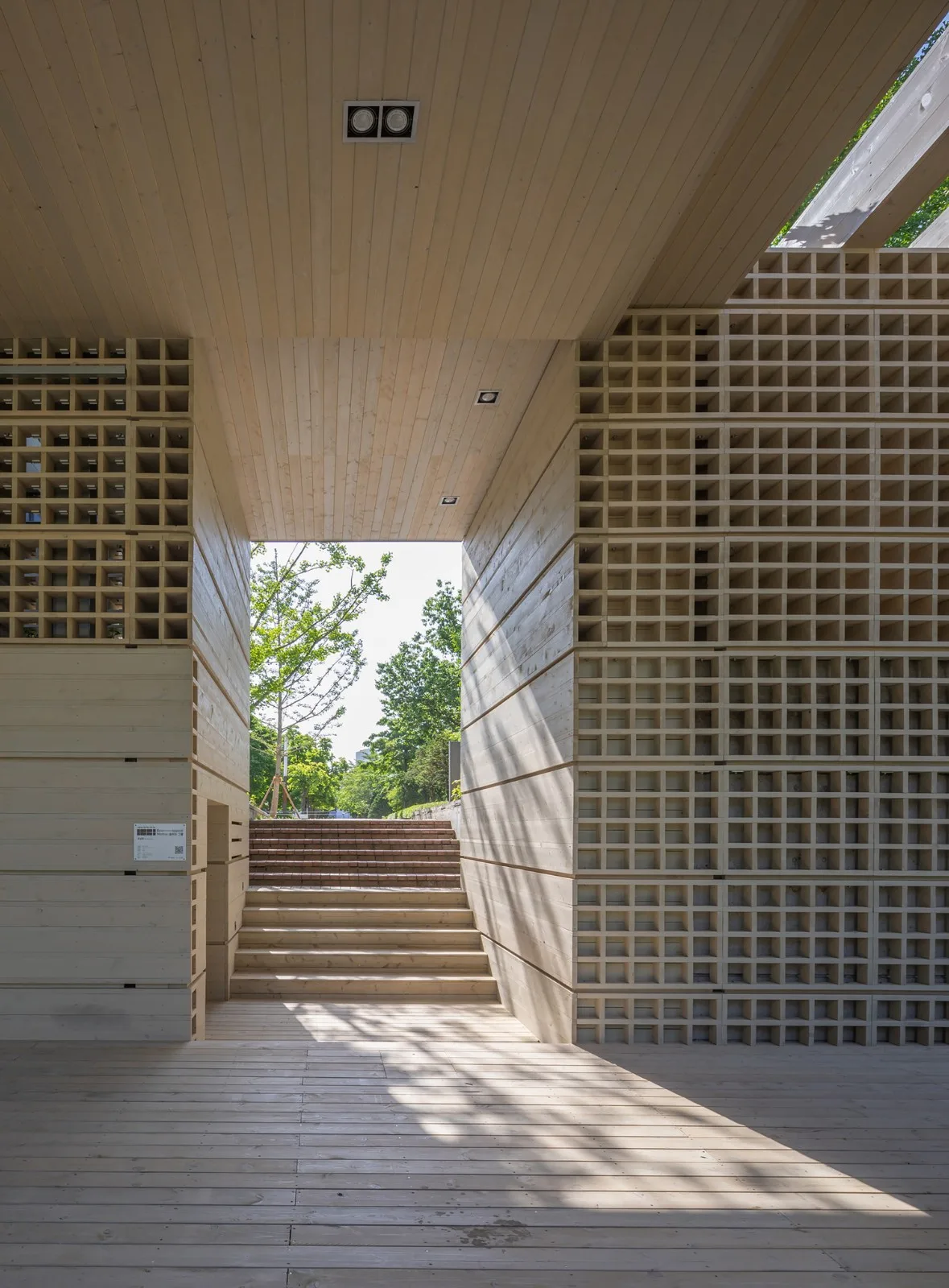 BIM Architecture | Ecological Matrix, Breathing Net Pavilion/Soltozibin Architects