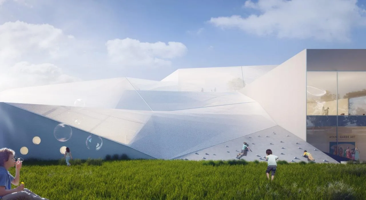BIM Architecture | Luhu Forest Children's Museum/Large scale Building