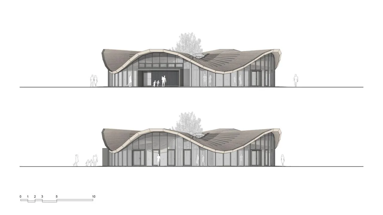 BIM Architecture | Mixed Linen Exhibition Hall/ICD/ITKE/IntCDC Stuttgart University
