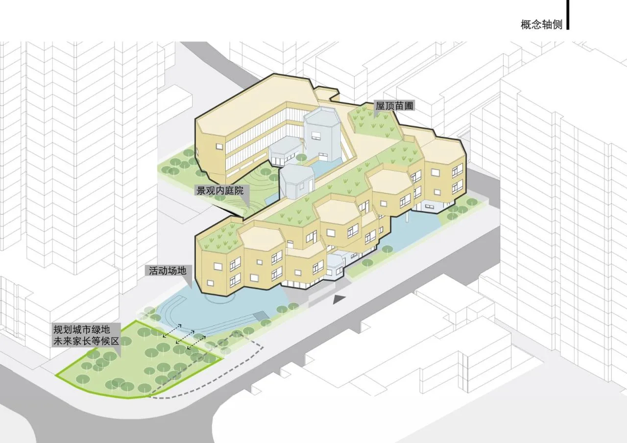 BIM Architecture | Jingyan Yuyao Road Kindergarten Branch/Liu Yuyang Architectural Firm