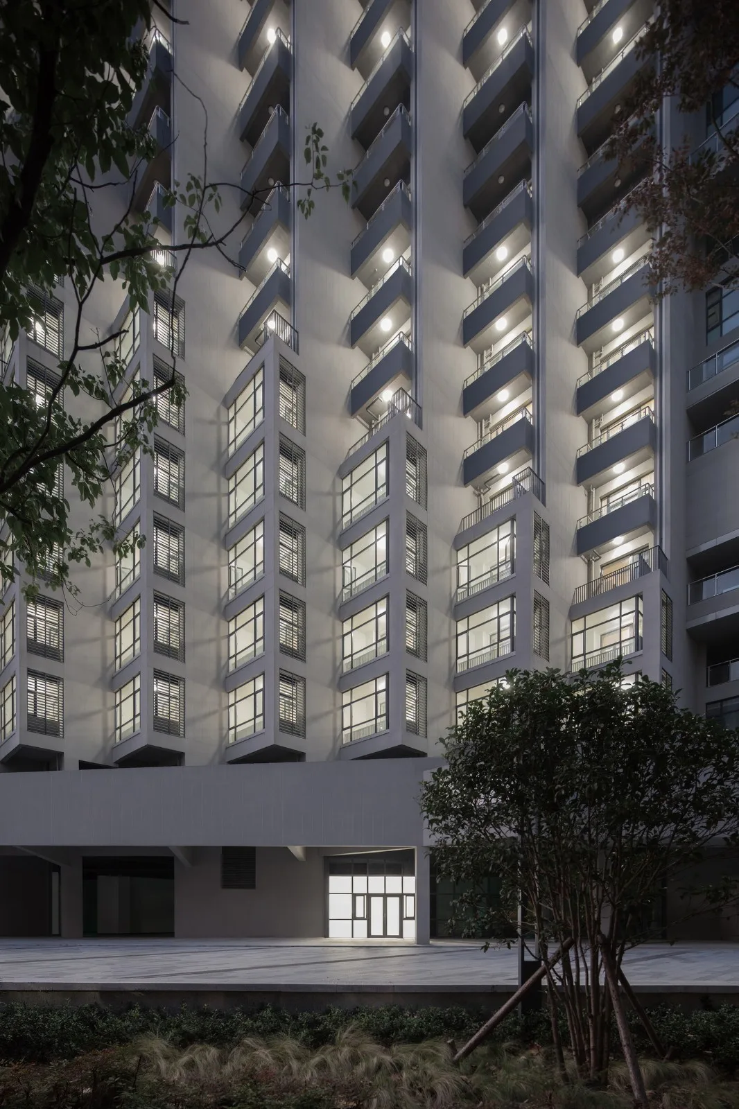 BIM Architecture | Nanjing Future Science and Technology City Talent Apartment/Zhongrui Huadong Rongchao Hui Studio