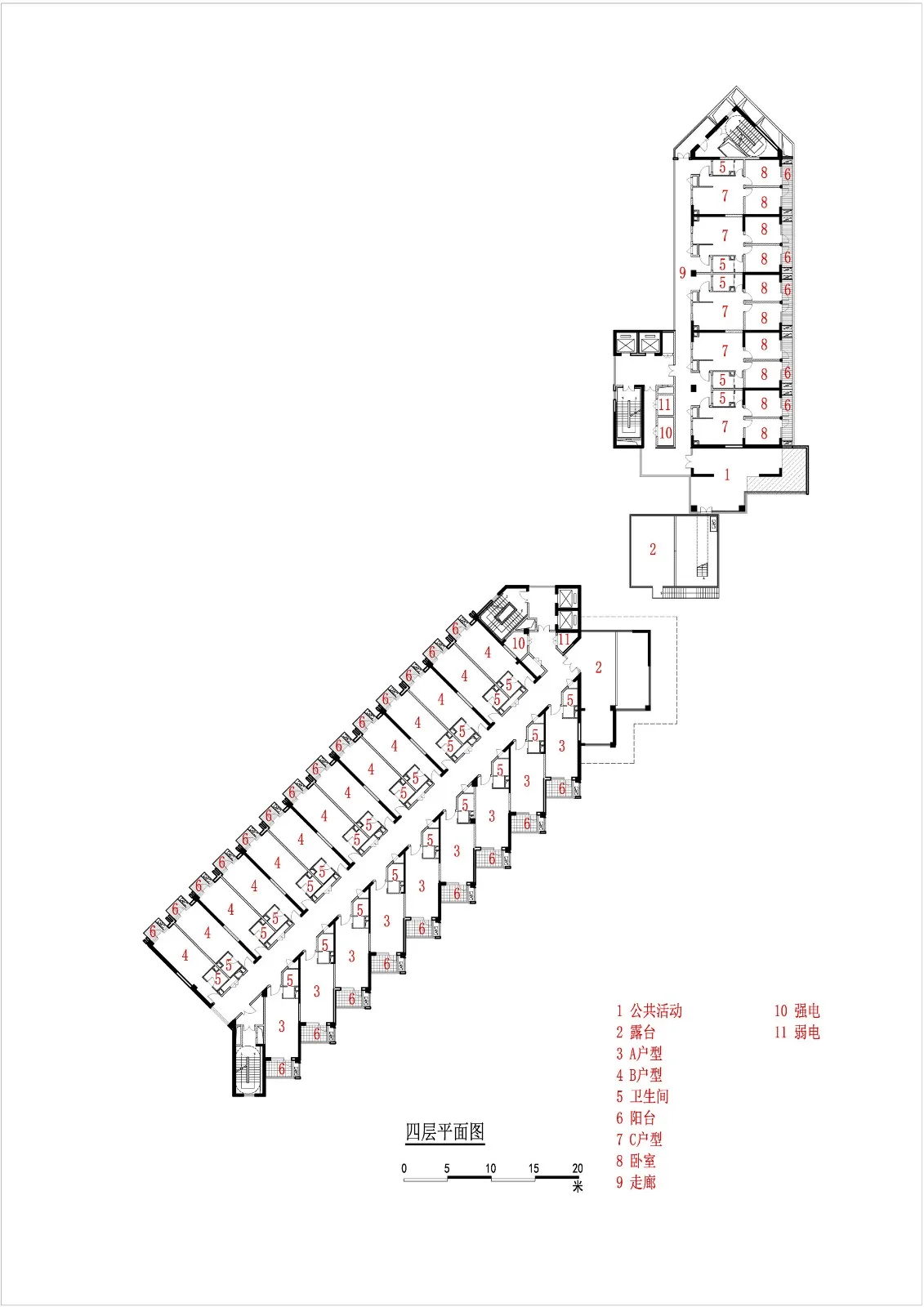 BIM Architecture | Nanjing Future Science and Technology City Talent Apartment/Zhongrui Huadong Rongchao Hui Studio