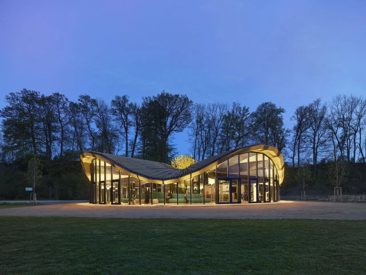 BIM Architecture | Mixed Linen Exhibition Hall/ICD/ITKE/IntCDC Stuttgart University
