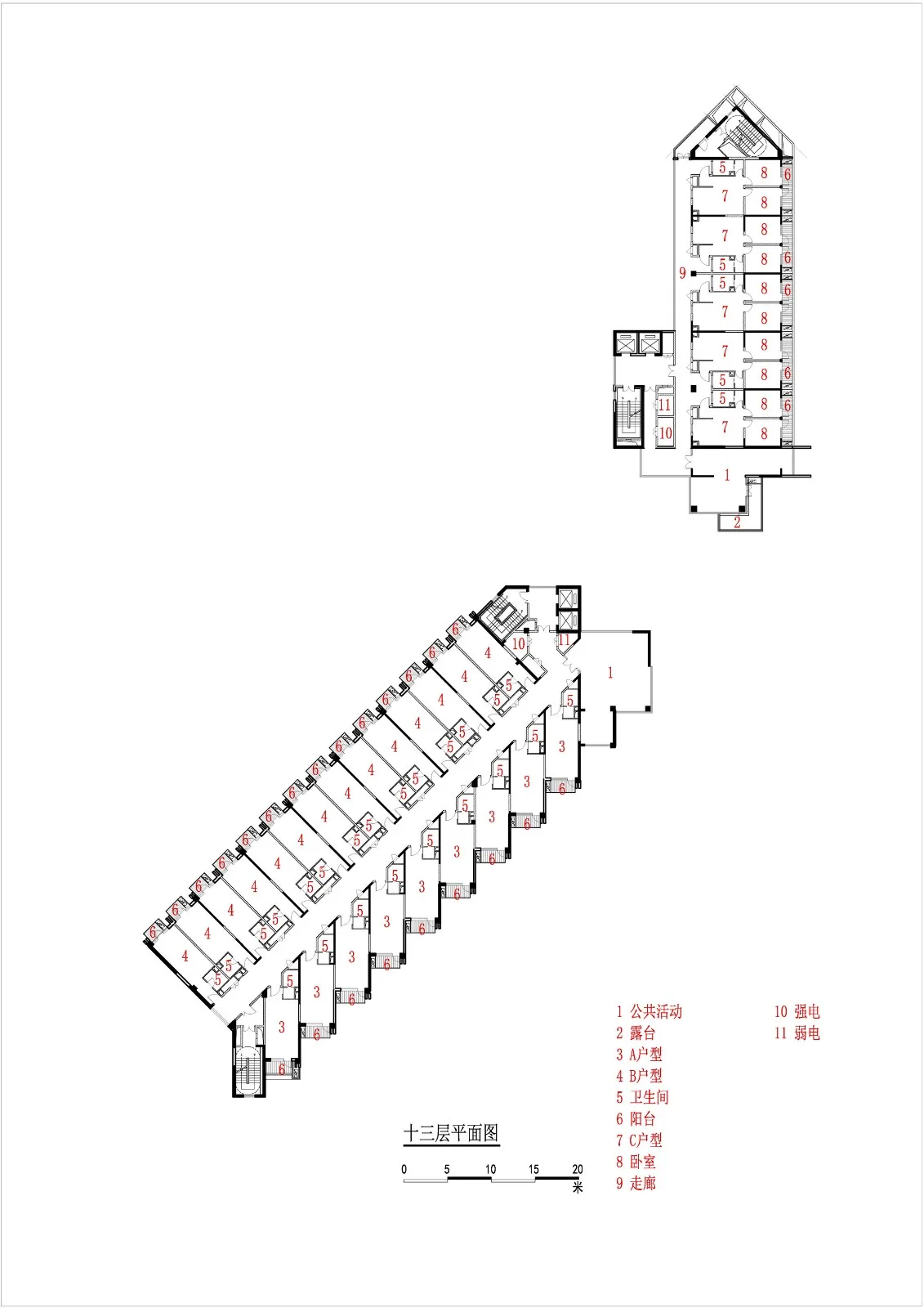 BIM Architecture | Nanjing Future Science and Technology City Talent Apartment/Zhongrui Huadong Rongchao Hui Studio