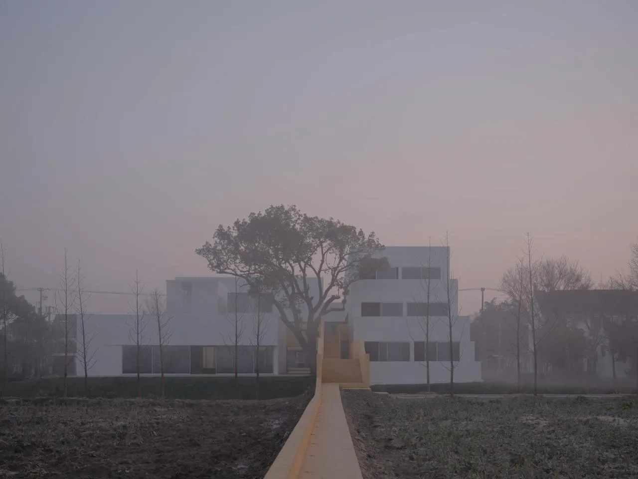 BIM Architecture | 'q' Center - Shanghai Langxia Village Activity Center/Atelier tf+PPAS