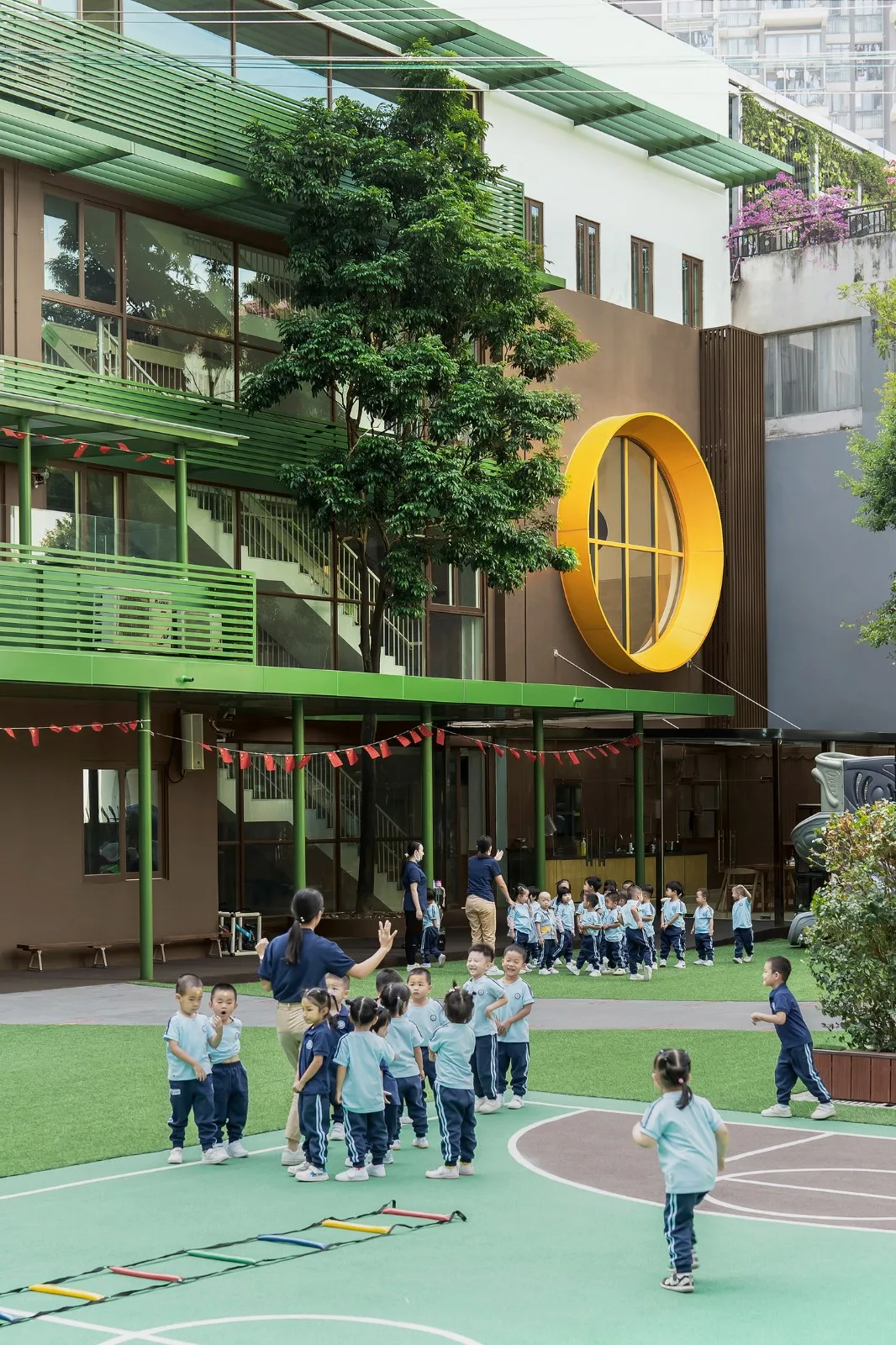 BIM Architecture | Shenzhen Birongwan Kindergarten Renovation/Buye Design Studio