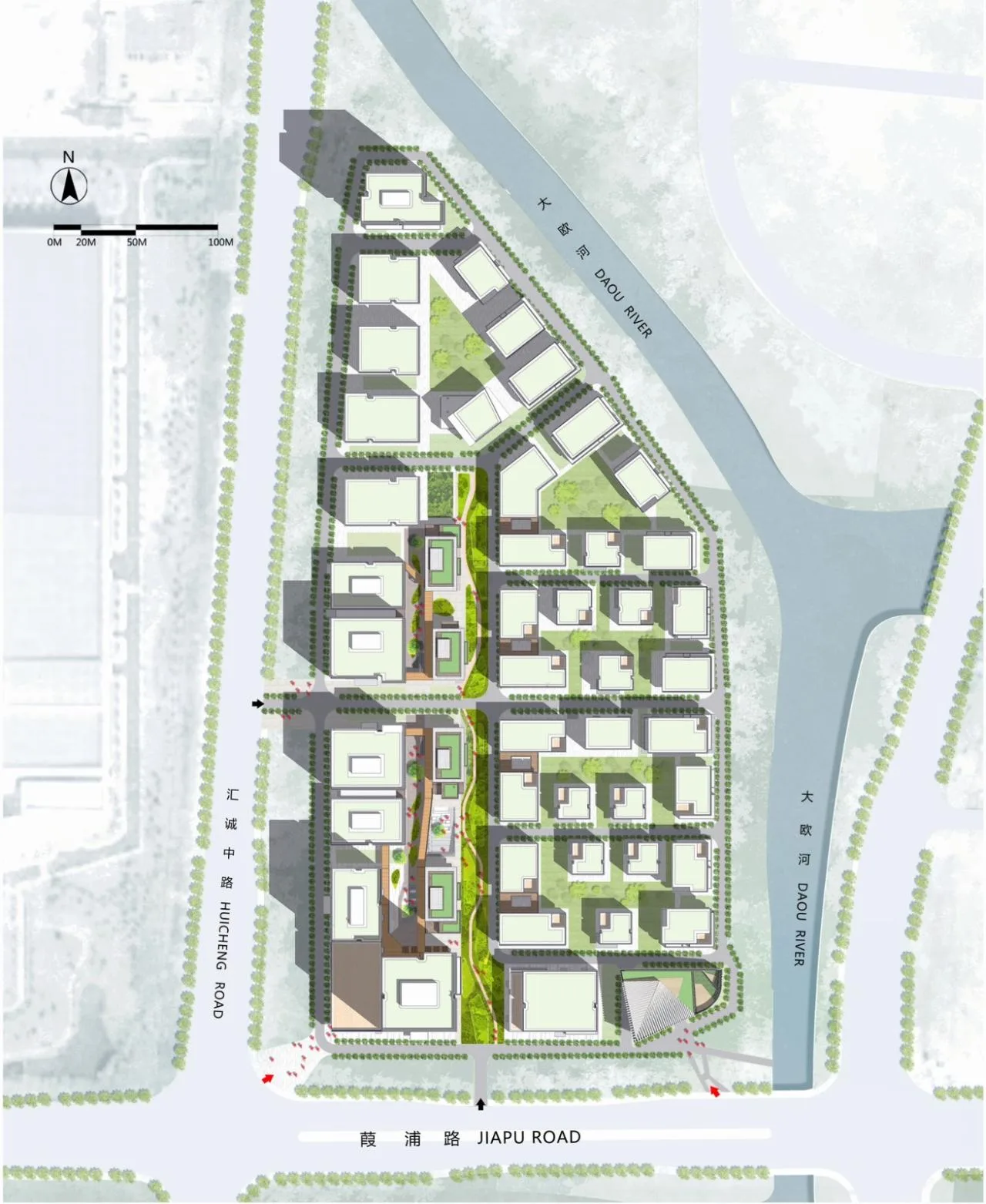 BIM Architecture | CCCC Yili Sci Tech Innovation Cloud Corridor/FTA Architectural Design Firm