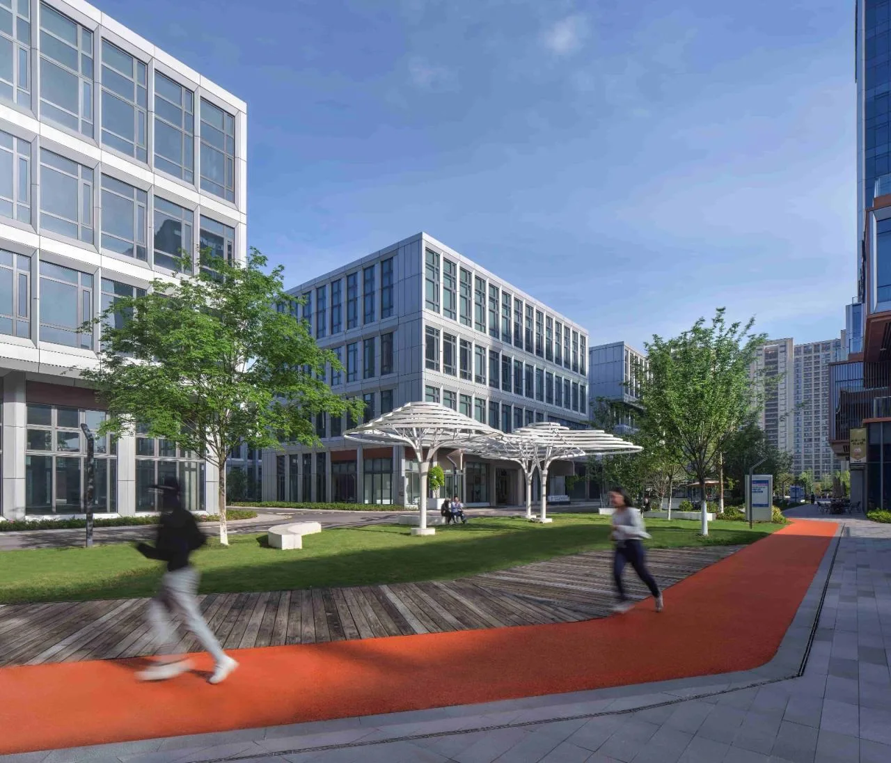 BIM Architecture | CCCC Yili Sci Tech Innovation Cloud Corridor/FTA Architectural Design Firm
