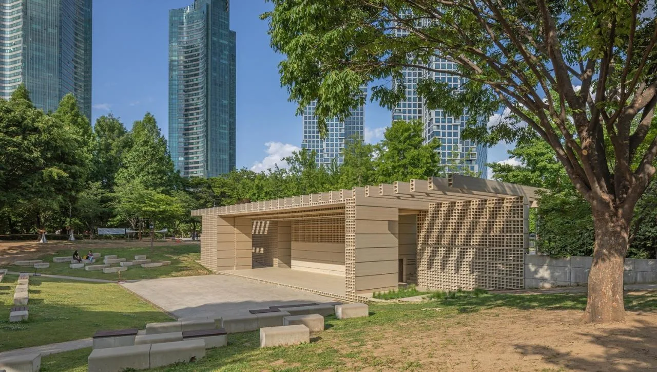 BIM Architecture | Ecological Matrix, Breathing Net Pavilion/Soltozibin Architects