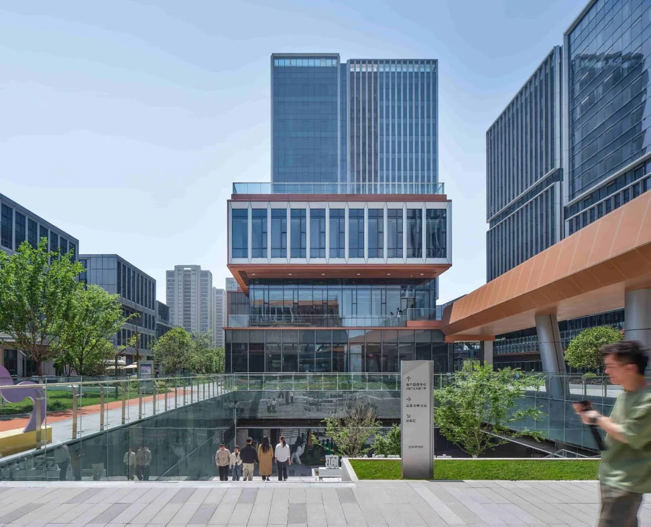 BIM Architecture | CCCC Yili Sci Tech Innovation Cloud Corridor/FTA Architectural Design Firm