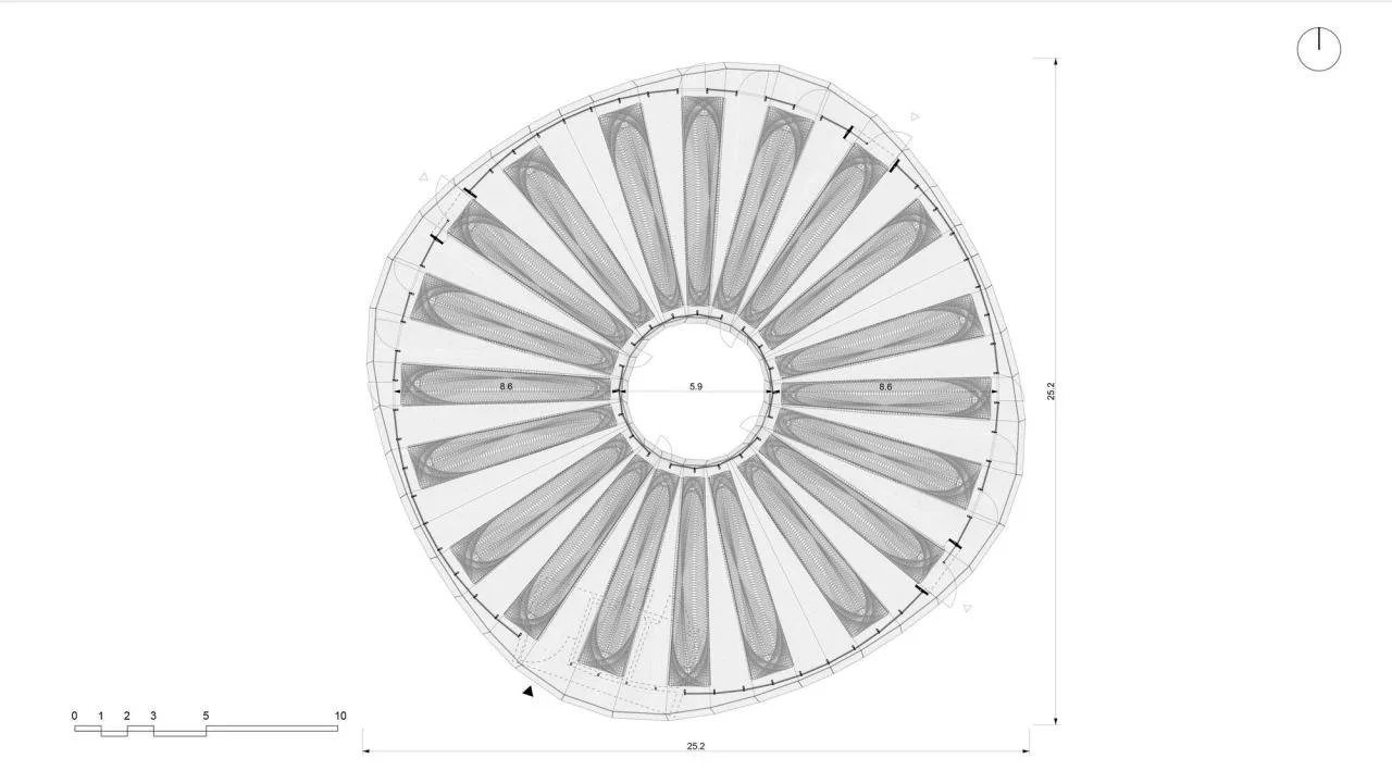 BIM Architecture | Mixed Linen Exhibition Hall/ICD/ITKE/IntCDC Stuttgart University