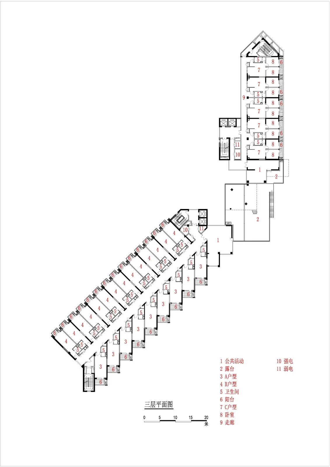 BIM Architecture | Nanjing Future Science and Technology City Talent Apartment/Zhongrui Huadong Rongchao Hui Studio