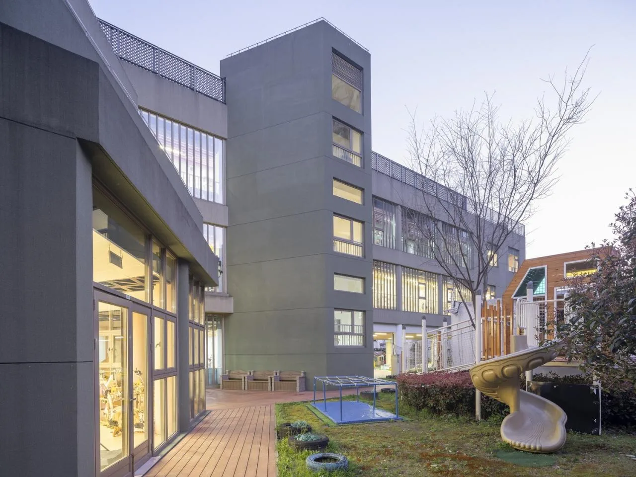 BIM Architecture | Jingyan Yuyao Road Kindergarten Branch/Liu Yuyang Architectural Firm