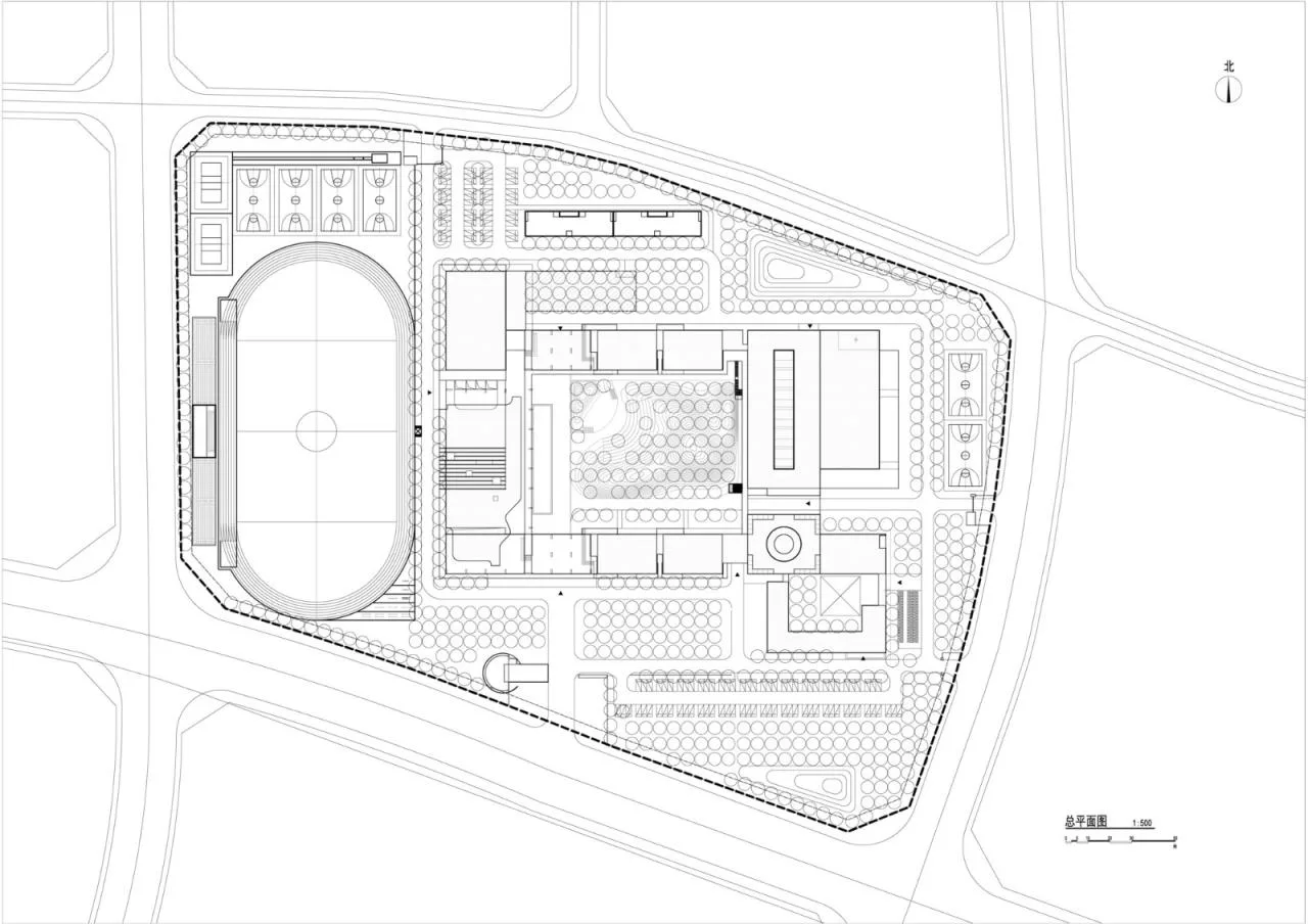 BIM Architecture | Huashan Middle School Boguqi Campus/Rong Chaohui Studio