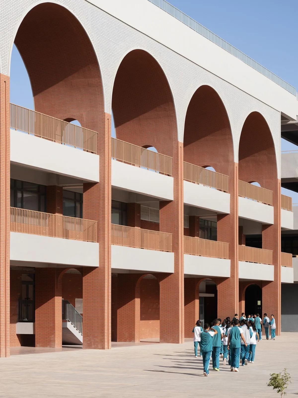 BIM Architecture | Huashan Middle School Boguqi Campus/Rong Chaohui Studio