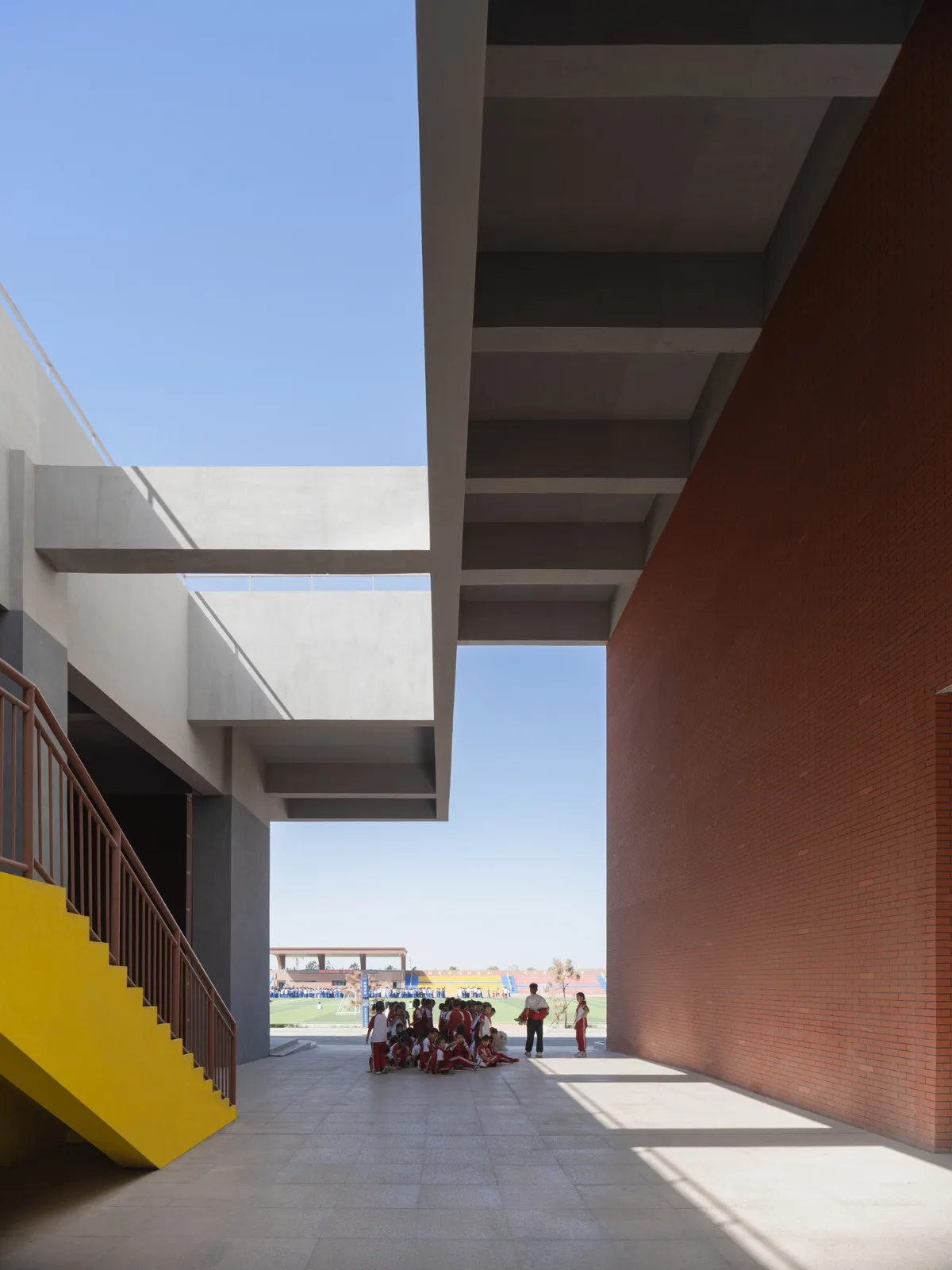 BIM Architecture | Huashan Middle School Boguqi Campus/Rong Chaohui Studio
