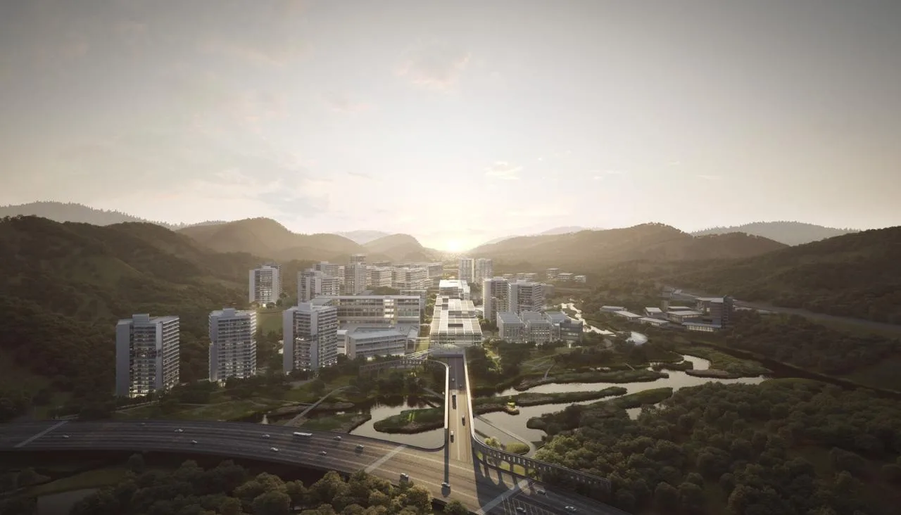 BIM Architecture | Yanmian Chuanjin, Urban Rural Coexistence: Shenzhen Vocational and Technical University Shenshan Campus/Tanghua Architectural Design