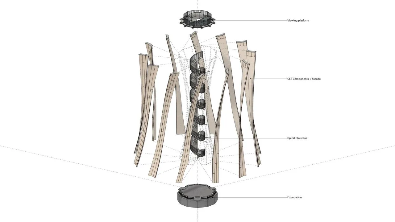 BIM Architecture | Wangen Tower/ICD/ITKE/IntCDC University of Stuttgart