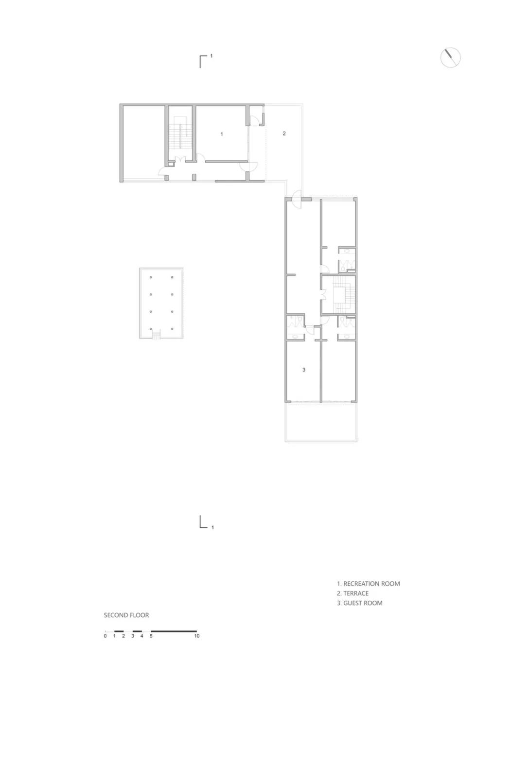 BIM Architecture | 'q' Center - Shanghai Langxia Village Activity Center/Atelier tf+PPAS