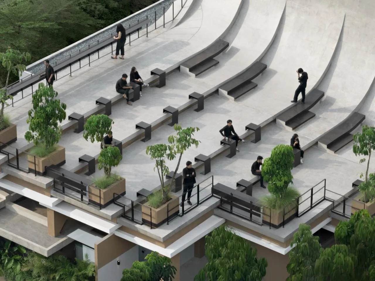 BIM Architecture | Aruma Layered Garden/RAD+ar