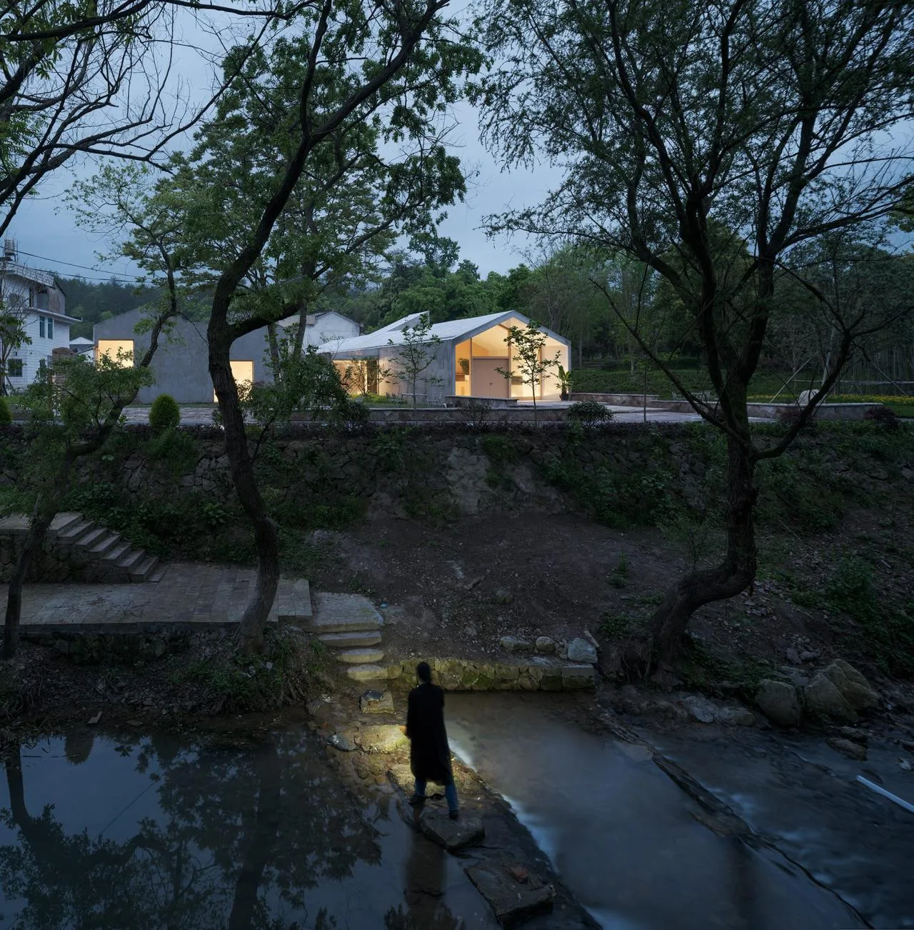 BIM Architecture | Wanghu Village Village Home: Continuation and Reconstruction of Natural Prototype/Zhejiang University Architectural Design and Research Institute