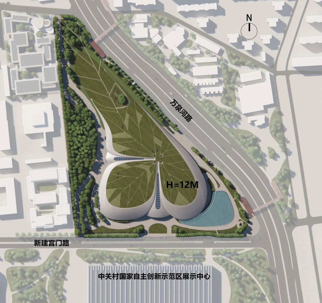 BIM Architecture | Beijing Zhongguancun International Innovation Center Completed/Ma Yansong MAD