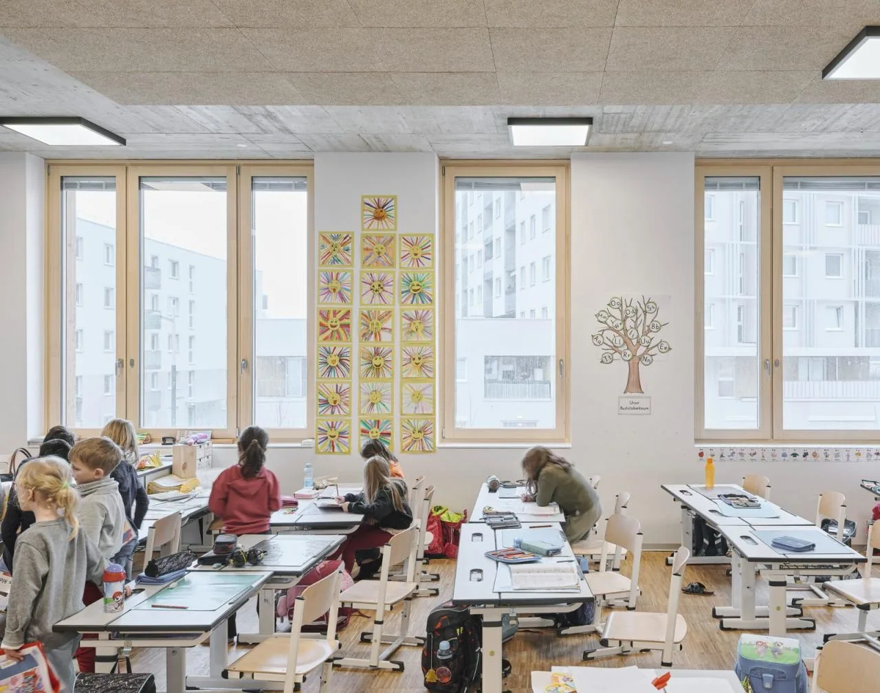 BIM Architecture | Leopold Kohr Straße Primary and Secondary School/Franz & Sue