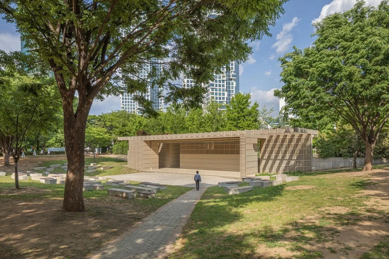 BIM Architecture | Ecological Matrix, Breathing Net Pavilion/Soltozibin Architects