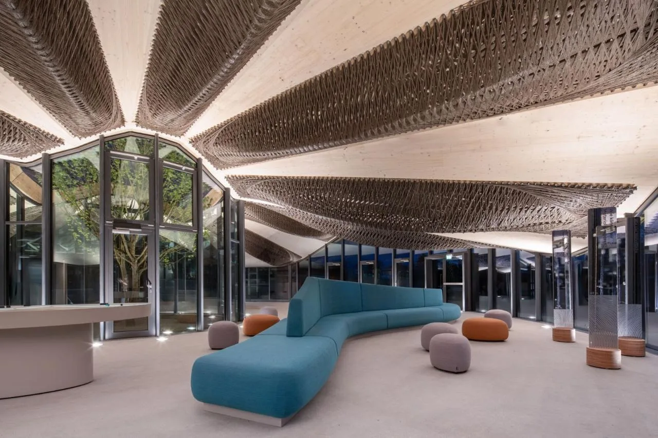 BIM Architecture | Mixed Linen Exhibition Hall/ICD/ITKE/IntCDC Stuttgart University