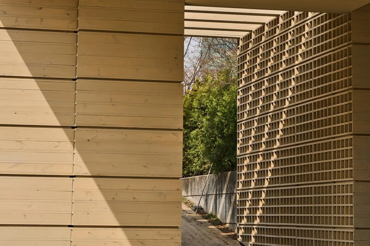BIM Architecture | Ecological Matrix, Breathing Net Pavilion/Soltozibin Architects