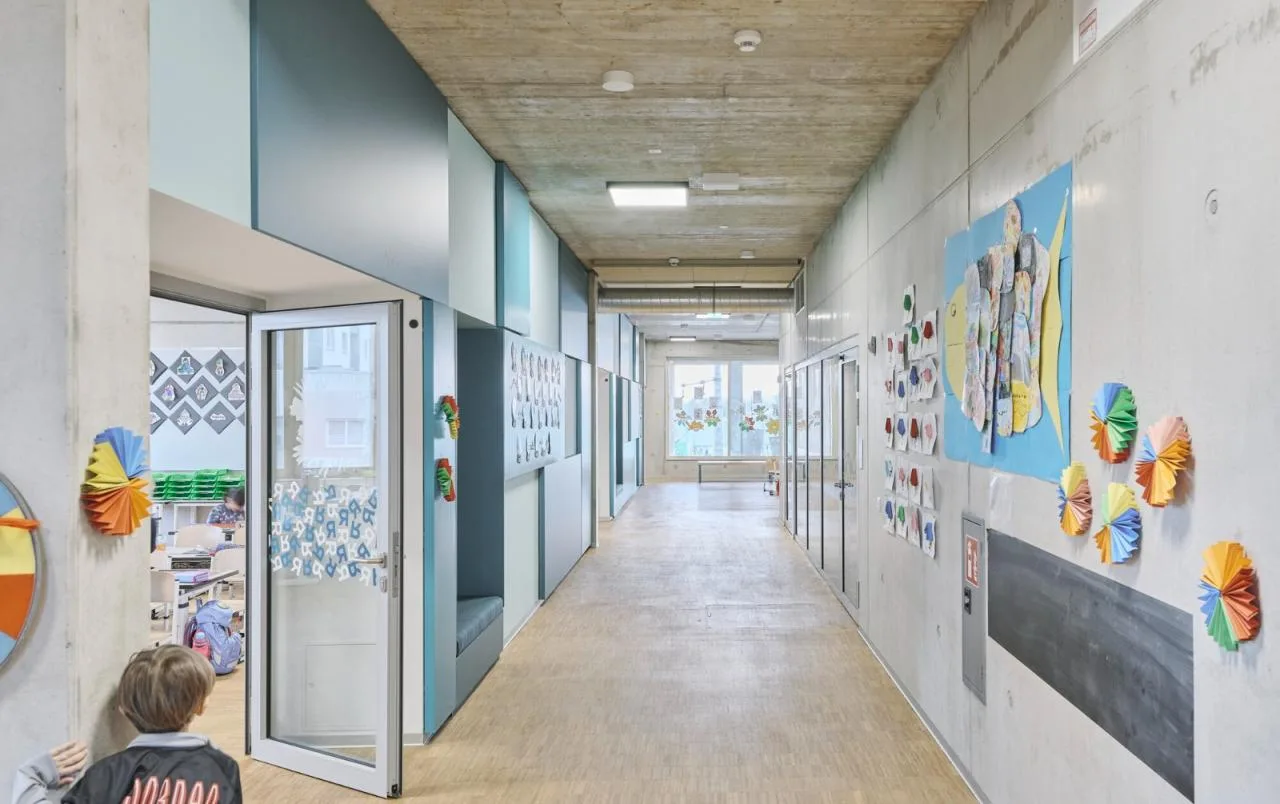 BIM Architecture | Leopold Kohr Straße Primary and Secondary School/Franz & Sue