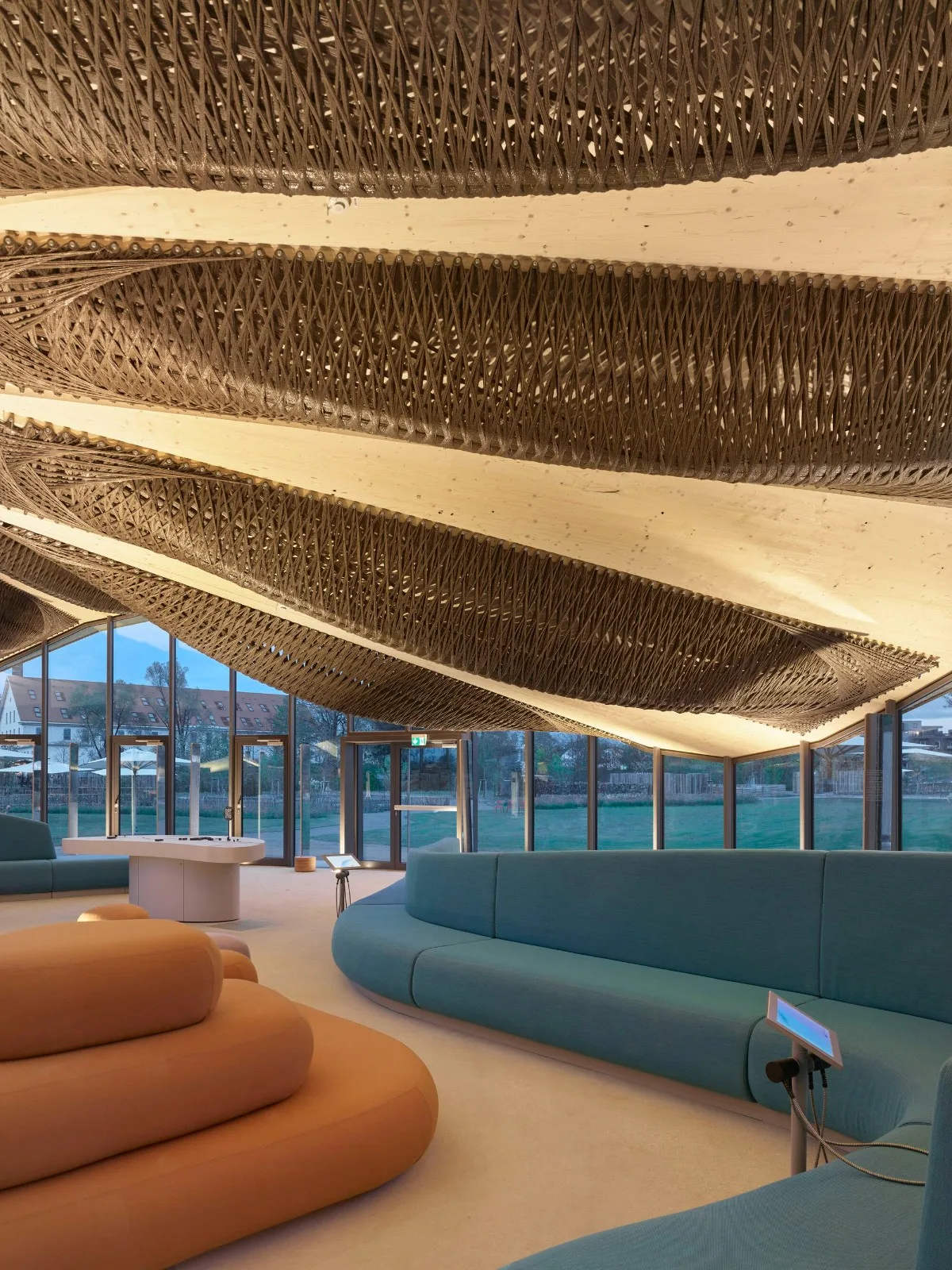 BIM Architecture | Mixed Linen Exhibition Hall/ICD/ITKE/IntCDC Stuttgart University