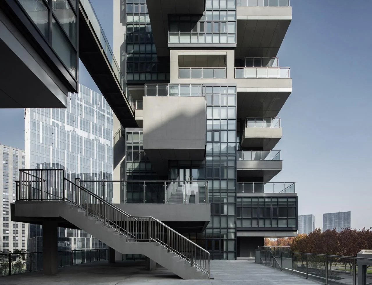 BIM Architecture | Nanjing Future Science and Technology City Talent Apartment/Zhongrui Huadong Rongchao Hui Studio
