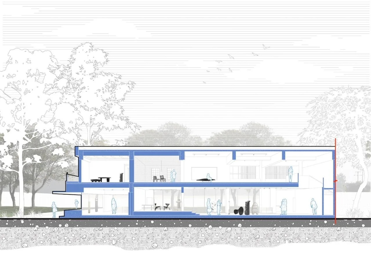 BIM Architecture | Maison Joseph Riverside Flagship Store/Forest Building