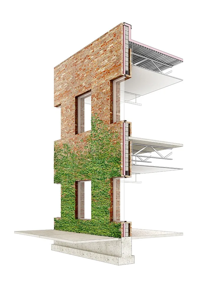BIM Architecture | Chicago Park Area Headquarters and Gymnasium/John Ronan Architects
