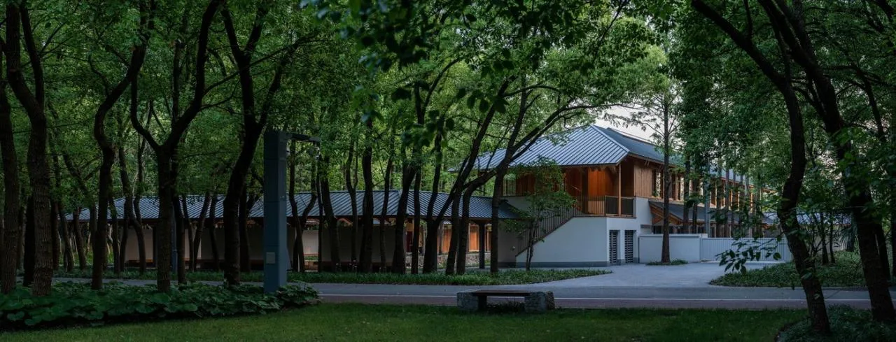 BIM Architecture | Shanghai Changning Ring Ecological Park with Citizen Service Station/Zhizheng Architecture Studio+Yeshi Architecture