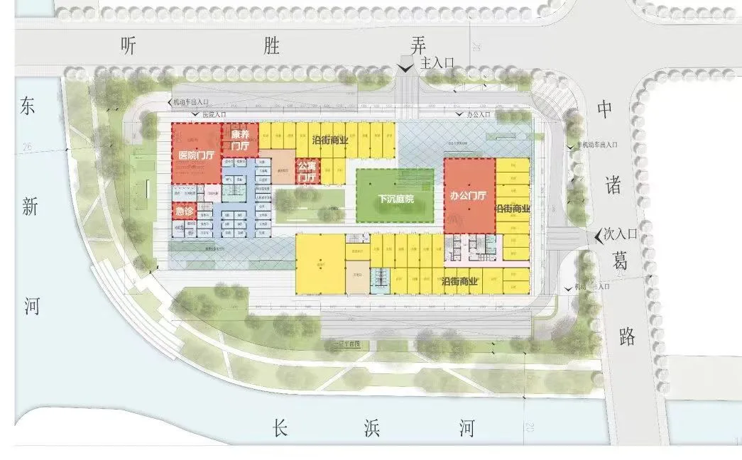 BIM Architecture | Urban Green Valley: Shouxian Valley • Smart Health Complex Design Bid Proposal/LEAP