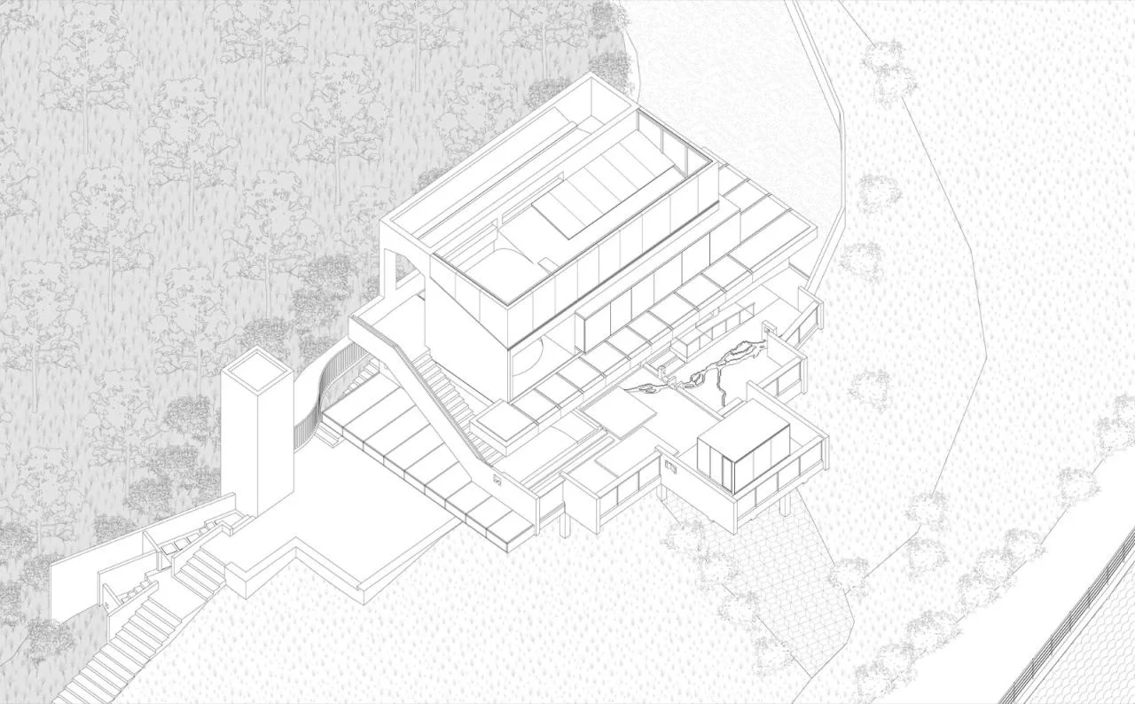 BIM Architecture | Longyou Pavilion Hydrology Exhibition Hall/Lushan Architecture