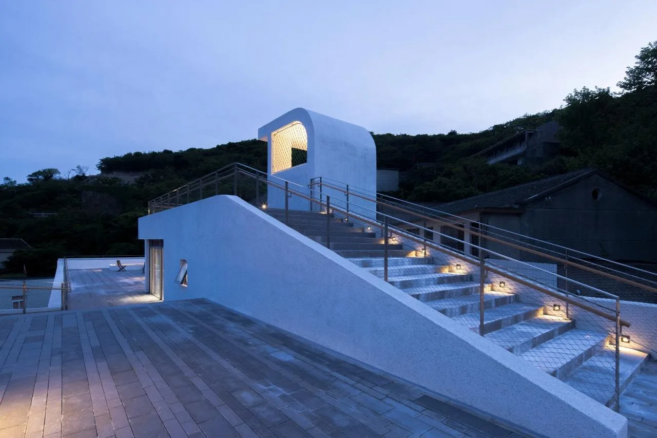 BIM Architecture | Island Floating Boat: Zhoushan Chaishan Island Elderly Care Center/Meng Fanhao Line+Architectural Firm