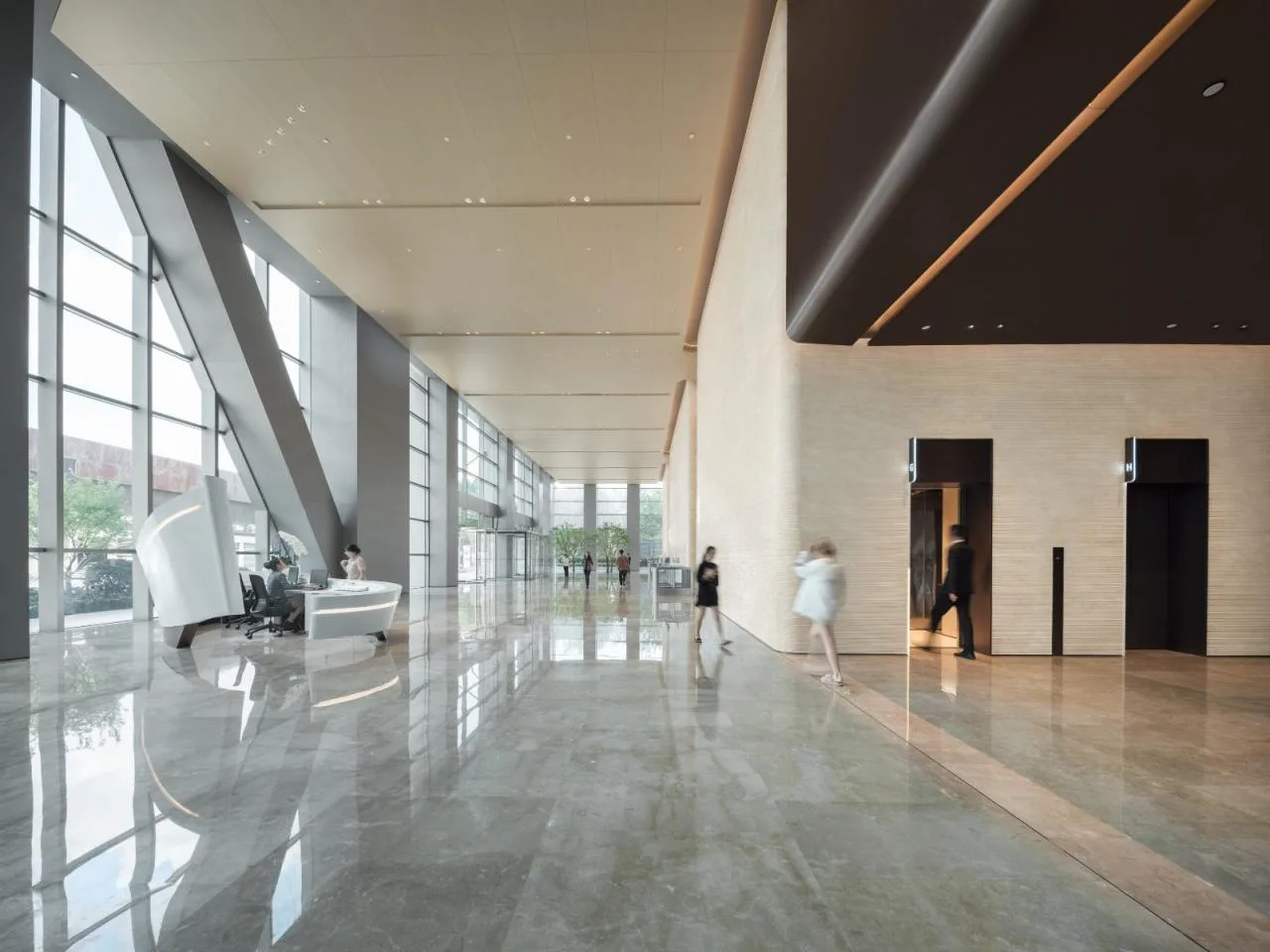BIM Architecture | Creating a 'Vertical Urban Oasis' in the Center of Shanghai: LuOne Kaide Jingcui Plaza/Safdi Architecture Firm