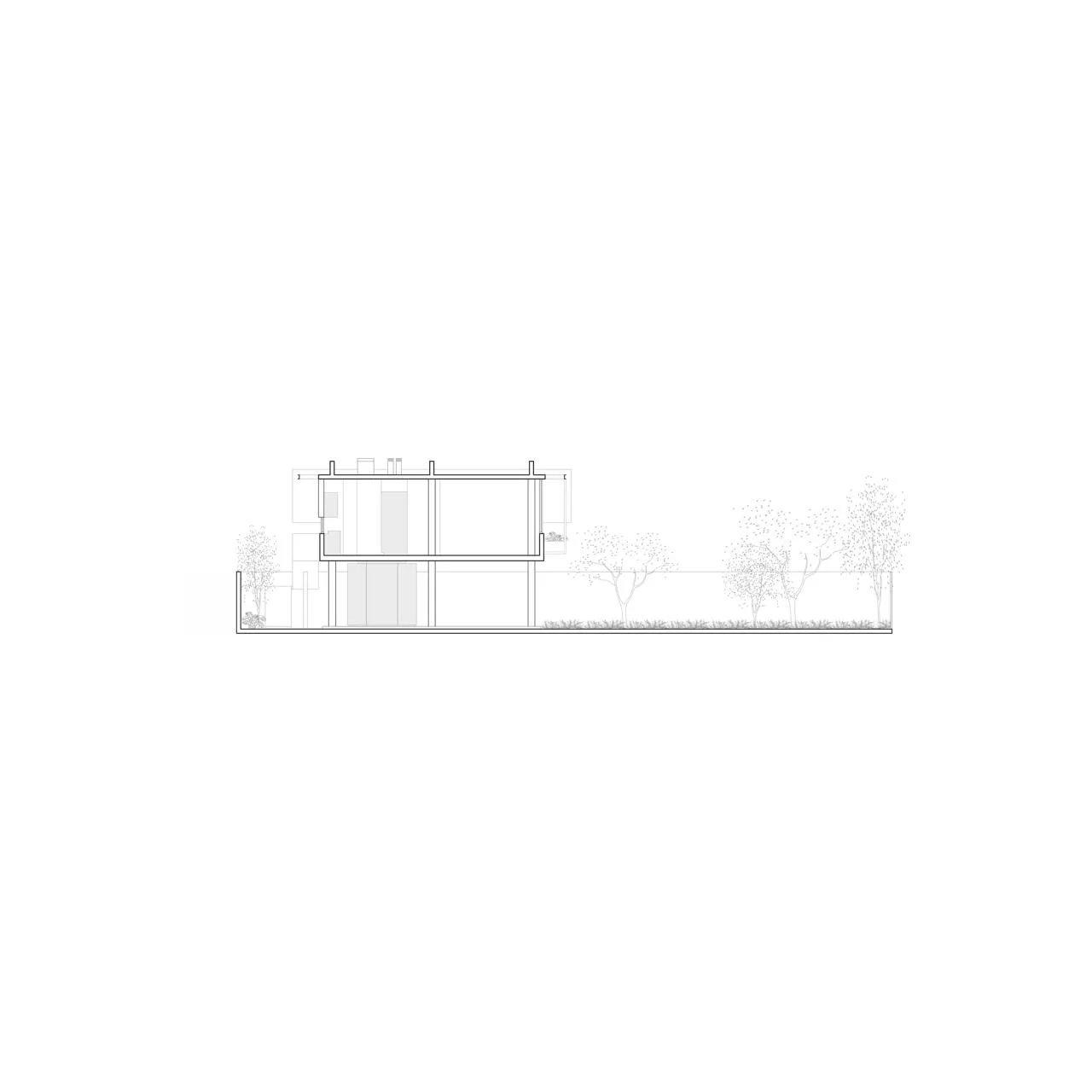 BIM Architecture | Residential Buildings Between Columns/Esteras Perrote