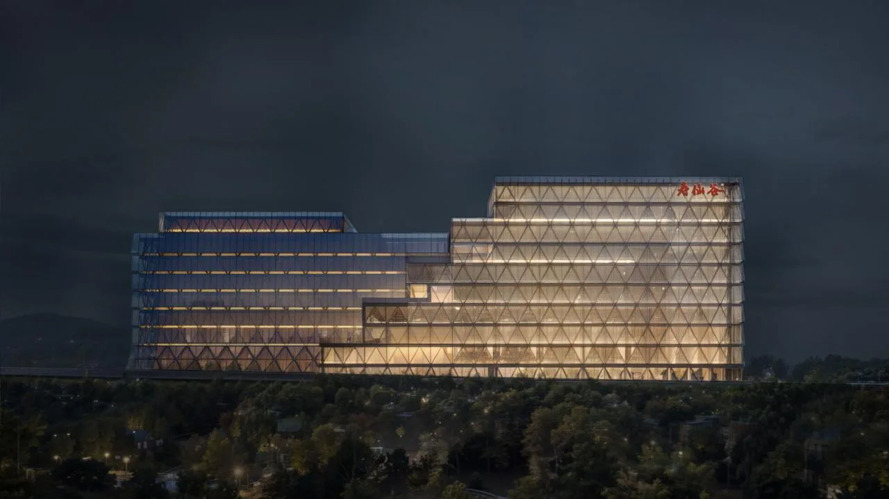 BIM Architecture | Urban Green Valley: Shouxian Valley • Smart Health Complex Design Bid Proposal/LEAP