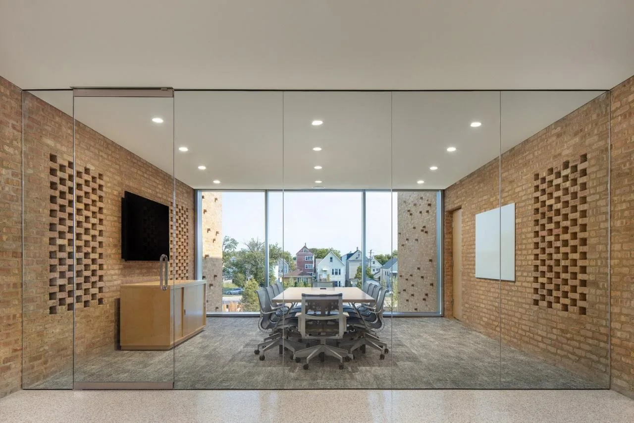 BIM Architecture | Chicago Park Area Headquarters and Gymnasium/John Ronan Architects