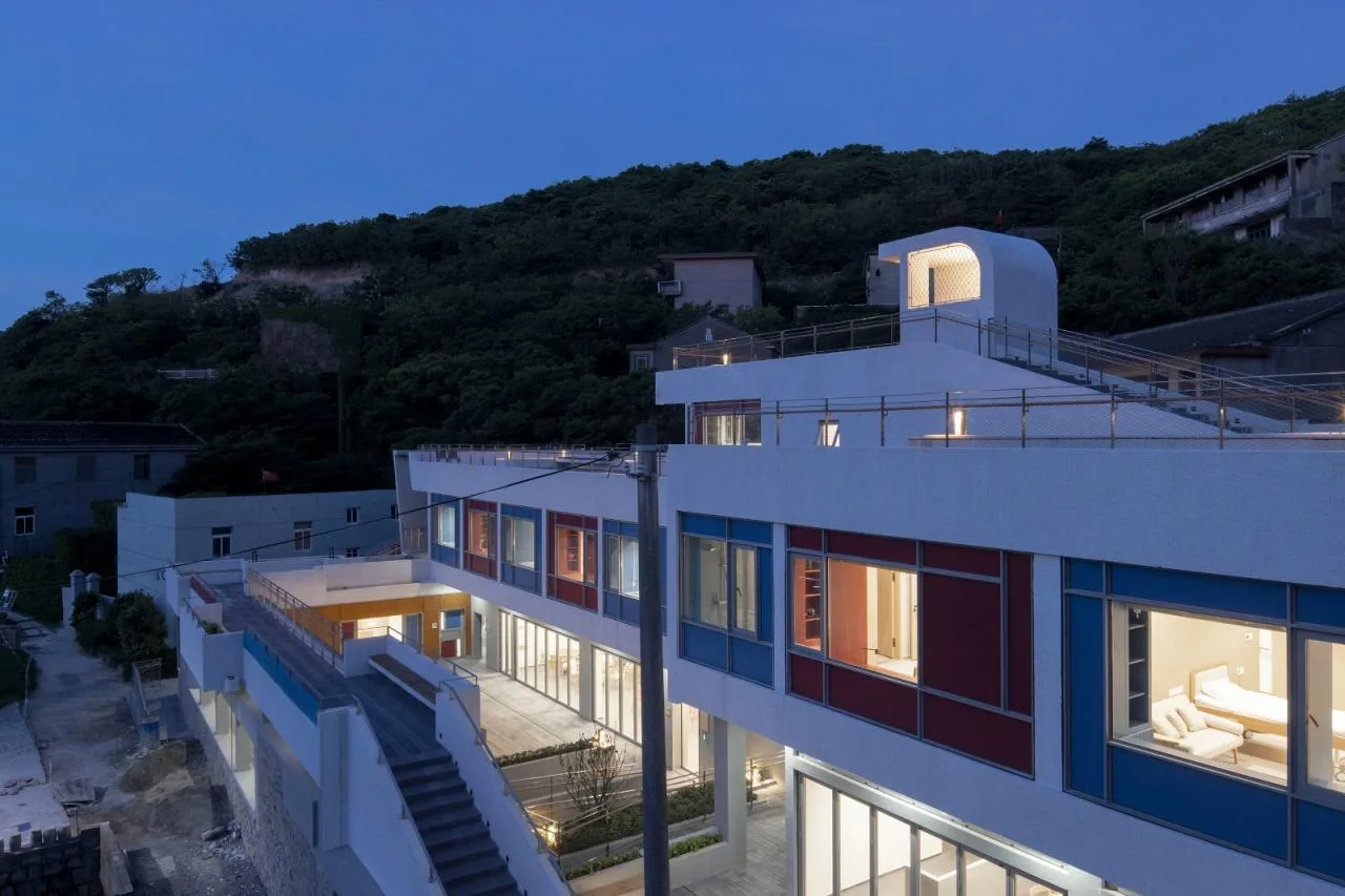 BIM Architecture | Island Floating Boat: Zhoushan Chaishan Island Elderly Care Center/Meng Fanhao Line+Architectural Firm