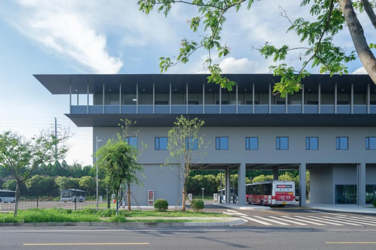 BIM Architecture | Kunshan Duke University Bus Terminal/Arkomixing Architectural Design Firm