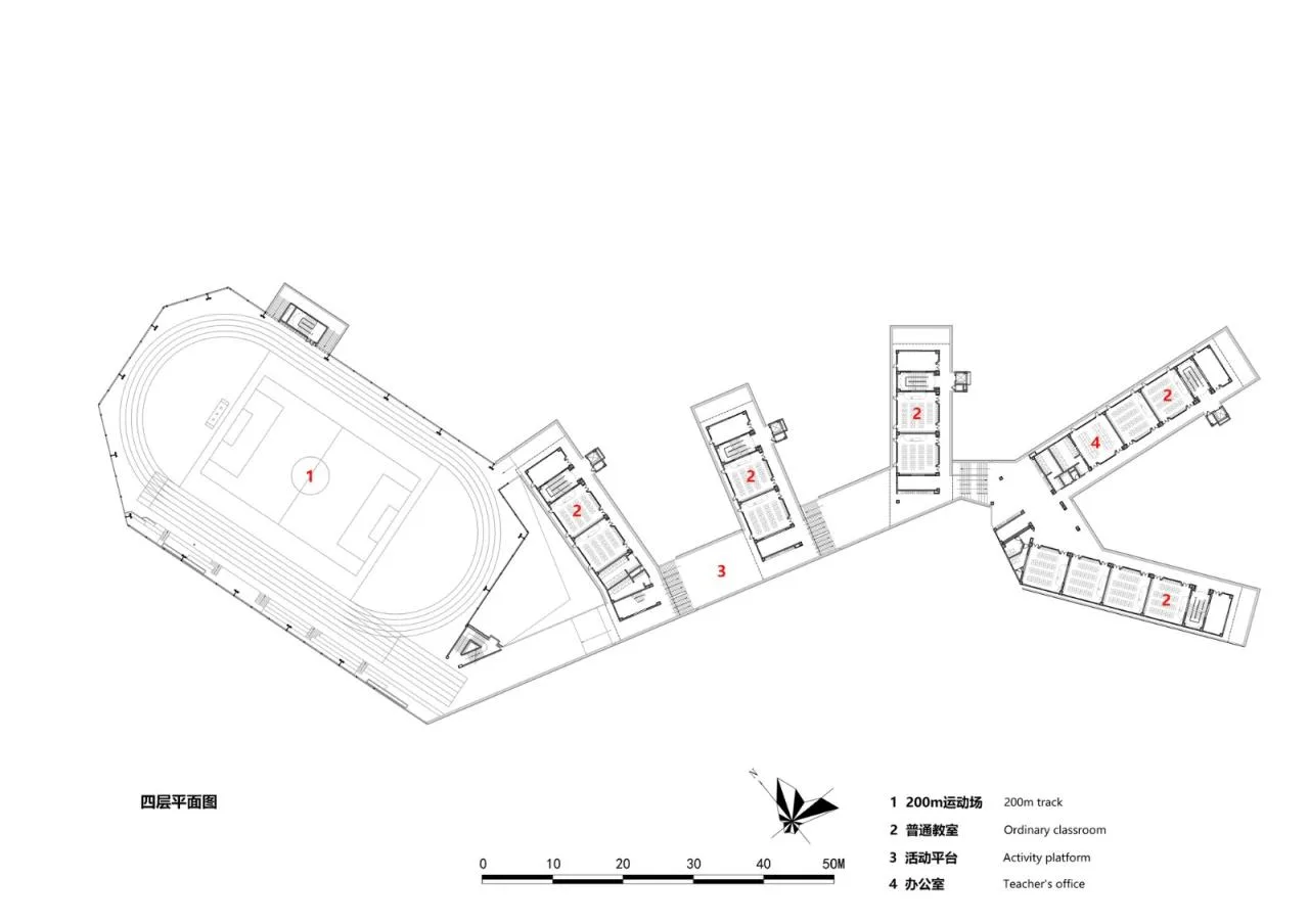 BIM Architecture | "Up the Mountain" Campus: Shenzhen Futian Experimental Education Group Qiaoxiang School · North Campus/Shendu Design