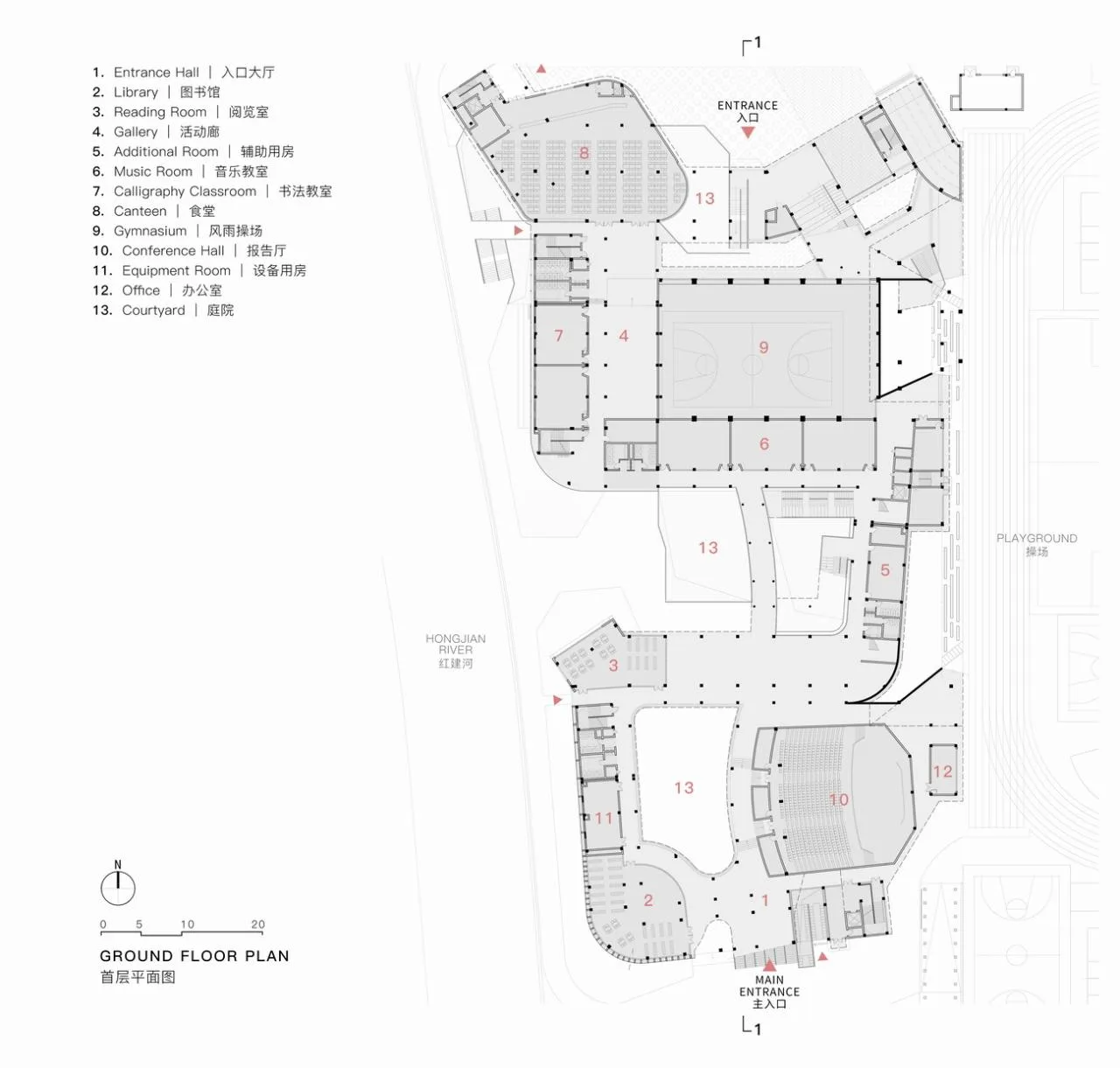BIM Architecture | Growth Ladder, Boundless Campus: Hangzhou Shangtang Unit Primary School/Zhejiang University Architectural Design and Research Institute