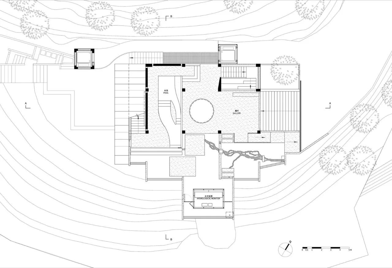 BIM Architecture | Longyou Pavilion Hydrology Exhibition Hall/Lushan Architecture