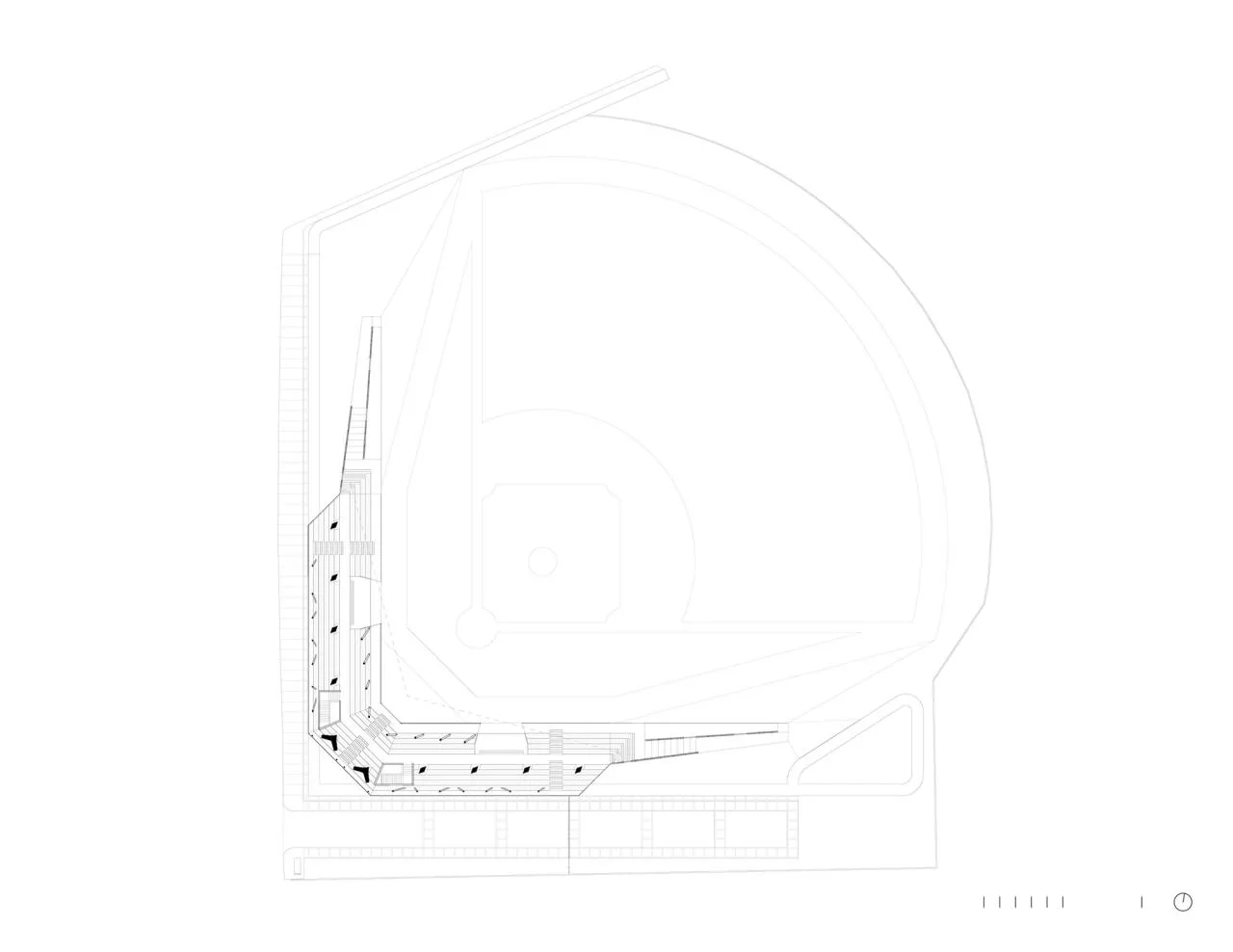 BIM Architecture | Manuel Vargas Iziquierdo Baseball Stadium and Sports Center/Bernardo Quinzaños+CCA Centro de Colaboración Arquitectónica