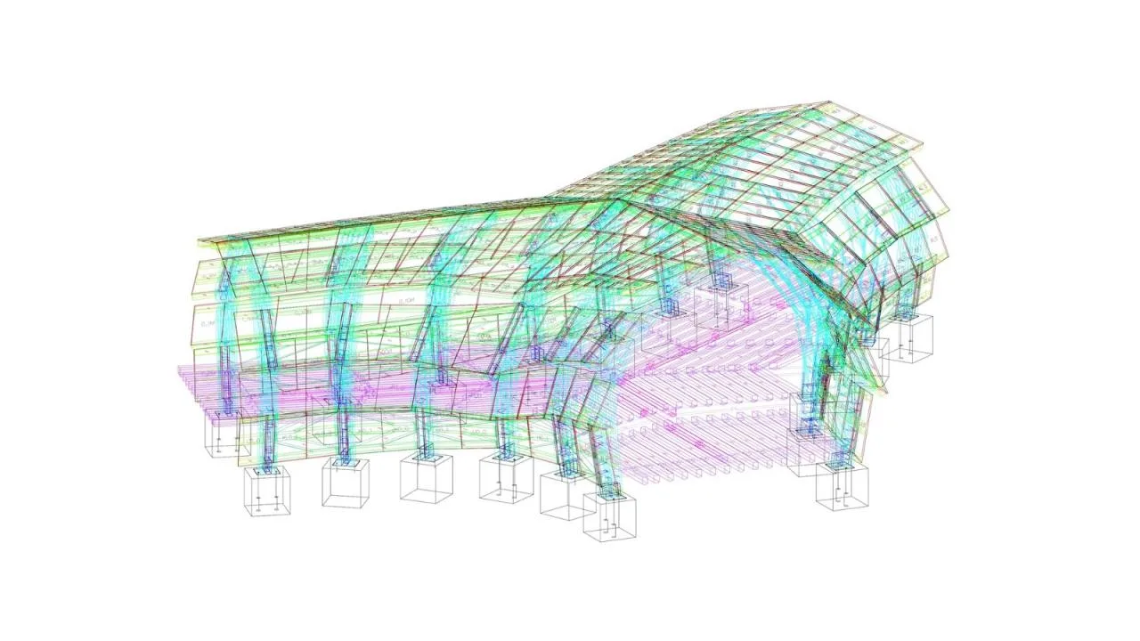 BIM Architecture | Xiaodoudao Gateway Lounge/VUILD Inc